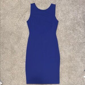 Lulu's Royal Blue Sleeveless Bodycon Dress